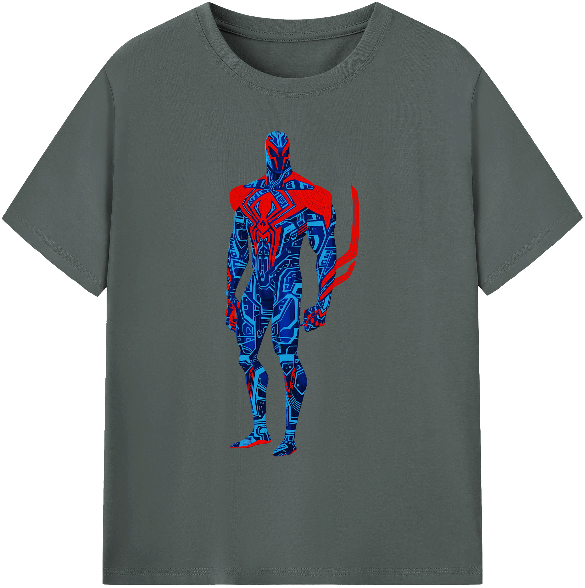（画像用） Spider Man スパイダーマン 綿100％ メンズ半袖Tシャツ｜肌触りやわらか＆通気性
